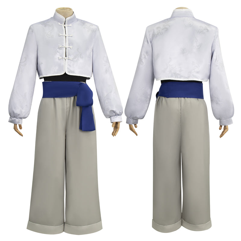 Anime Blue Lock Reo Mikage Kung Fu Costume Uniform Cosplay Outfit Suit