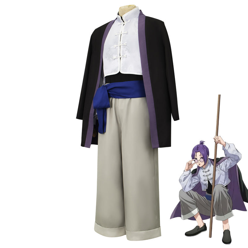 Anime Blue Lock Reo Mikage Kung Fu Costume Uniform Cosplay Outfit Suit