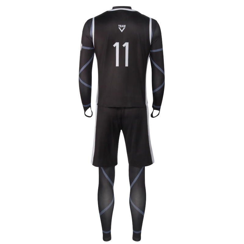 Anime Blue Lock Seishiro Nagi Team V Uniform Cosplay Costume NO.11 Jersey Costume Outfit