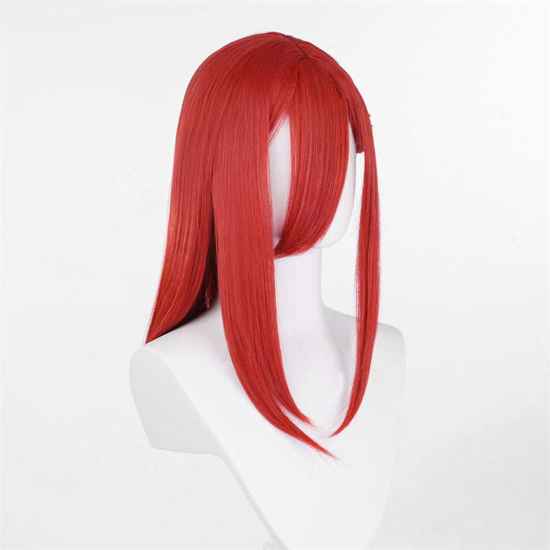 Anime Blue Lock Team Z Hyoma Chigiri Cosplay Wigs Red Wigs