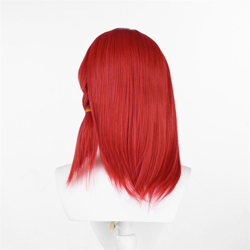 Anime Blue Lock Team Z Hyoma Chigiri Cosplay Wigs Red Wigs