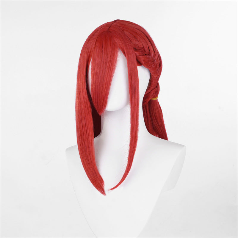 Anime Blue Lock Team Z Hyoma Chigiri Cosplay Wigs Red Wigs