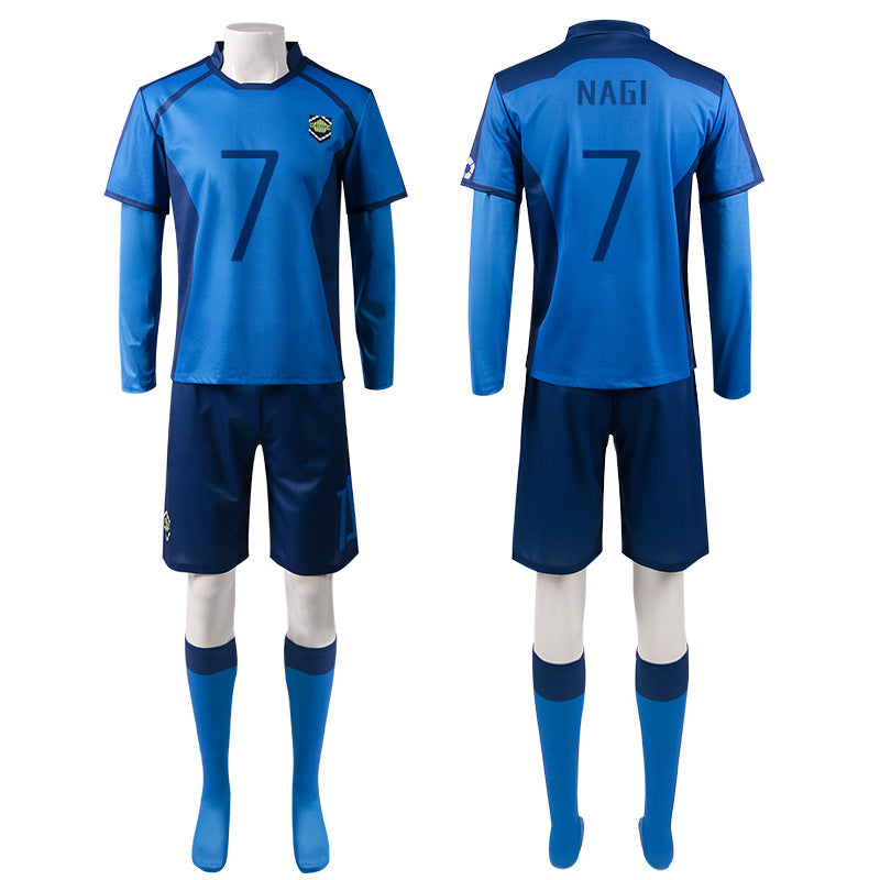 Anime Blue Lock Team Z Jersey Costume Cosplay Outfit