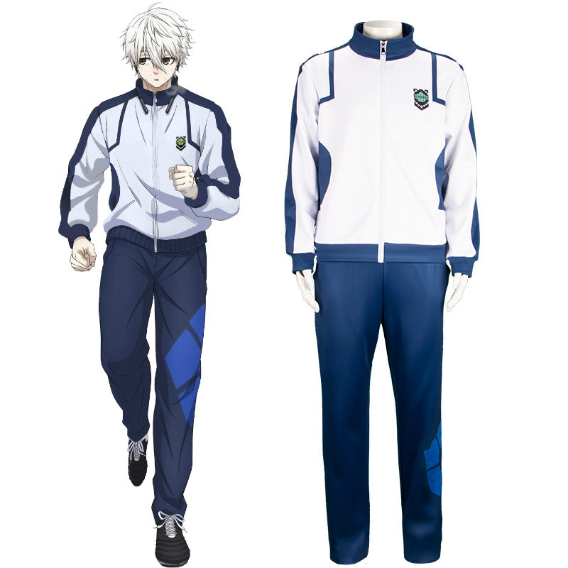 Anime Blue Lock Team Z Sports Suit Costume Cosplay Outfit