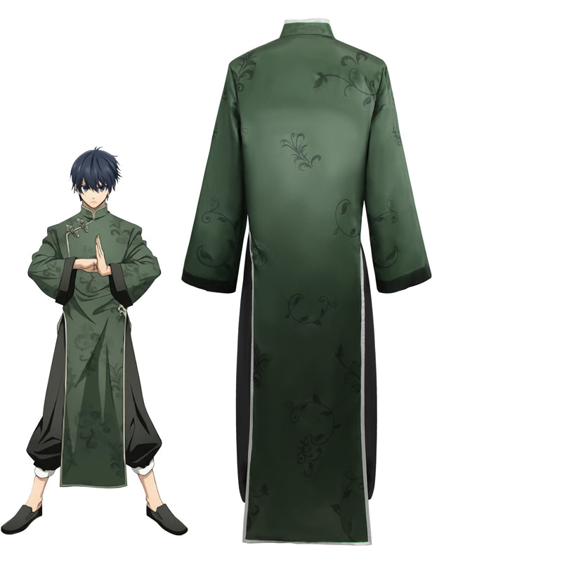 Anime Blue Lock Yoichi Isagi Kung Fu Uniform Costume Outfit Unisex Halloween Cosplay Suit