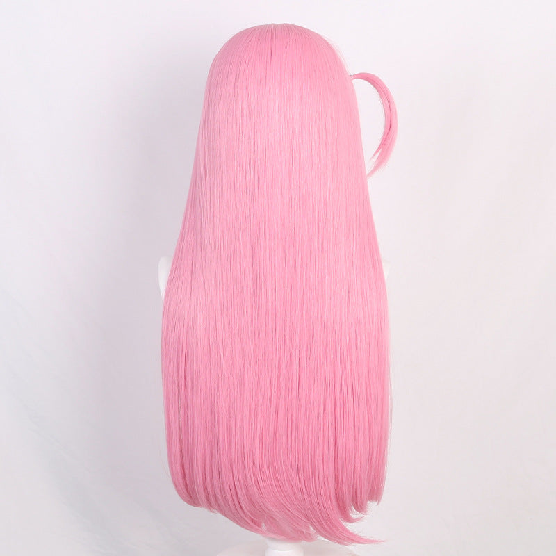 Anime Bocchi the Rock! Hitori Gotoh Cosplay Wigs Pink Long Wigs Halloween Costume Accessories