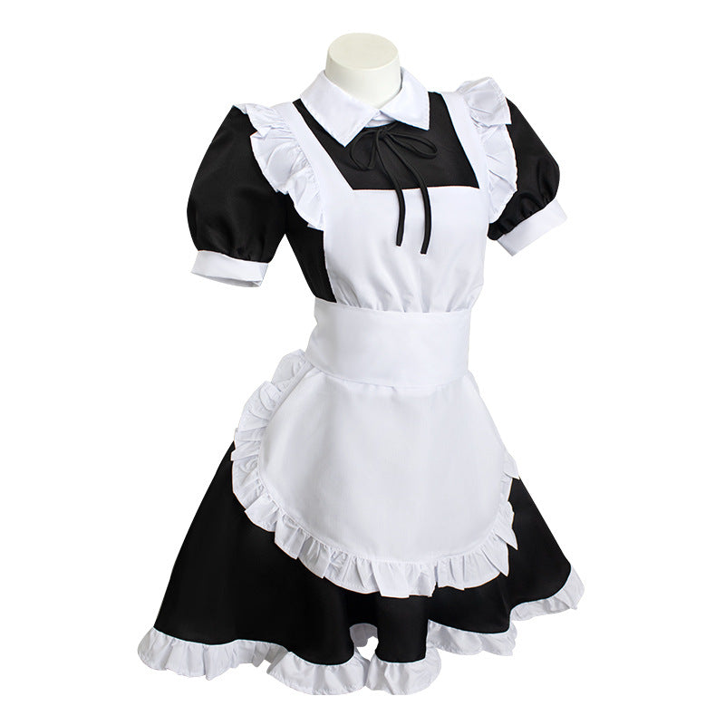 Anime Bocchi the Rock! Hitori Gotoh Nijika Ijichi Ryo Yamada Costume Maid Dress Halloween Costume