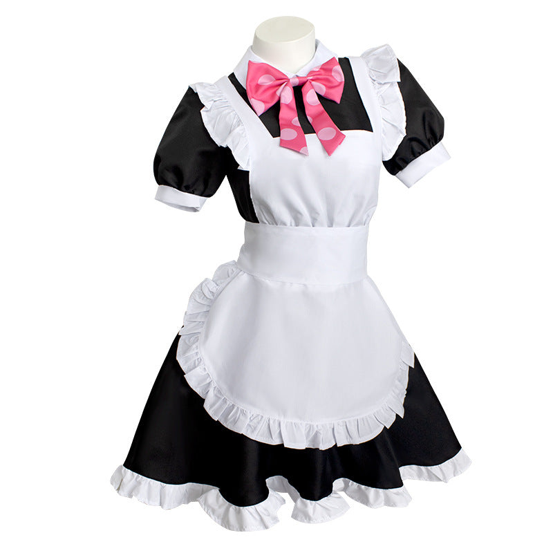 Anime Bocchi the Rock! Hitori Gotoh Nijika Ijichi Ryo Yamada Costume Maid Dress Halloween Costume