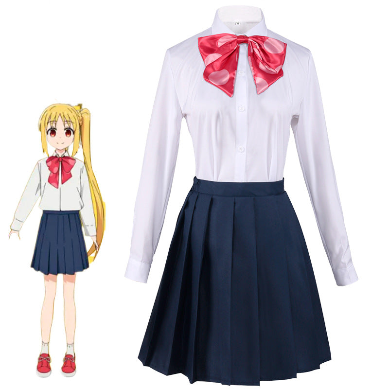 Anime Bocchi the Rock! Nijika Ijichi Cosplay Costume Uniform Halloween Cosplay