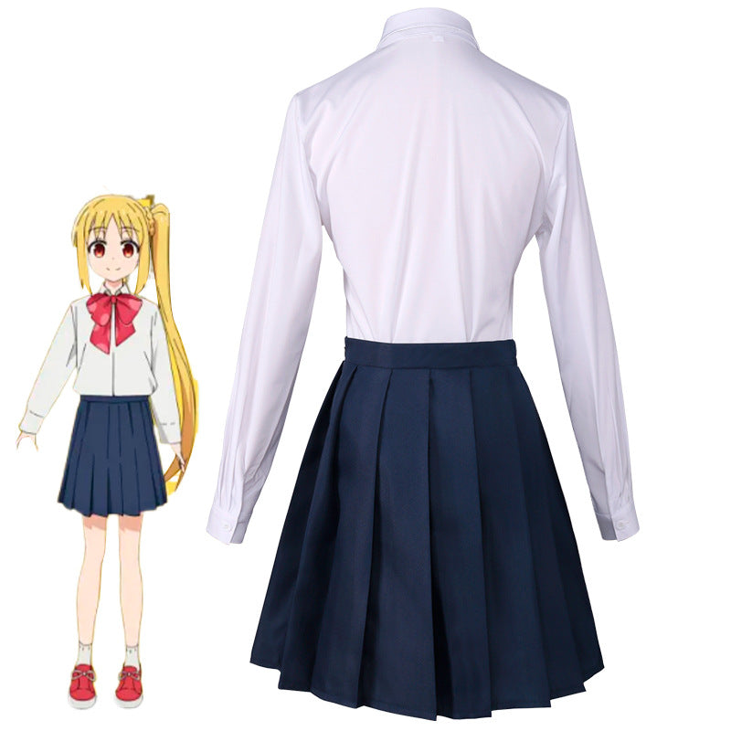 Anime Bocchi the Rock! Nijika Ijichi Costume With Wigs Halloween Costume Set