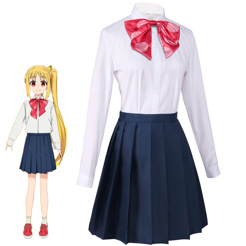 Anime Bocchi the Rock! Nijika Ijichi Cosplay Costume Uniform Halloween Cosplay