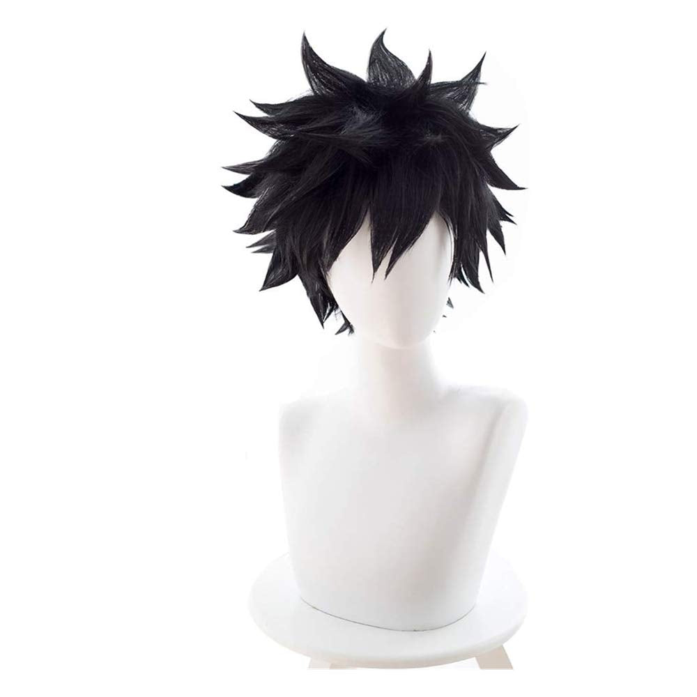 Toya Todorok Dabi Cosplay Wigs Black Short Wigs Accessories