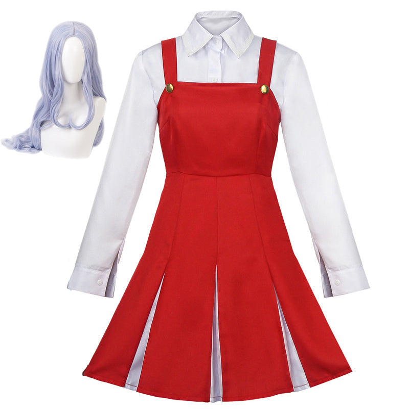 Eri Costume Dress Halloween Cosplay Red Dress Outfit