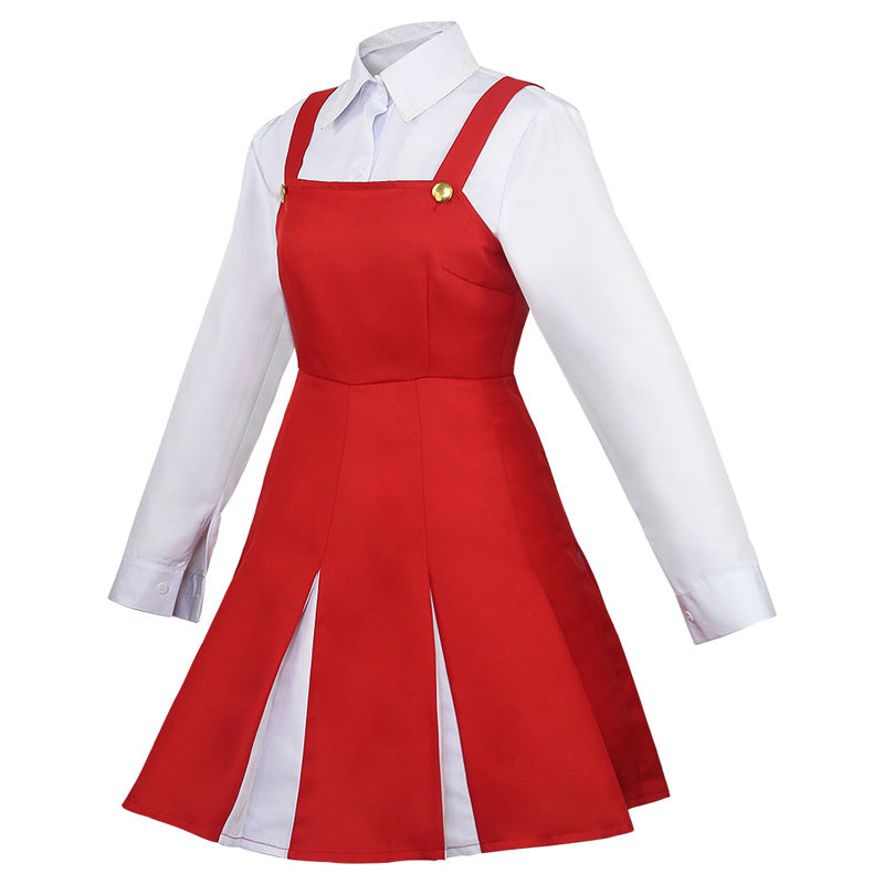 Eri Costume Dress Halloween Cosplay Red Dress Outfit