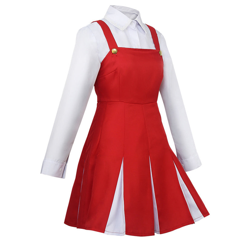 Eri Costume Dress Halloween Cosplay Red Dress Outfit
