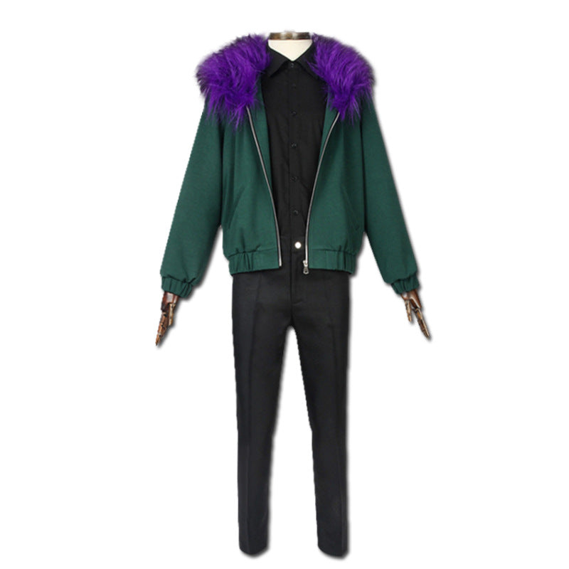 Anime Boku No Hero / My Hero Academia Kai Chisaki Overhaul Cosplay Costume Outfit