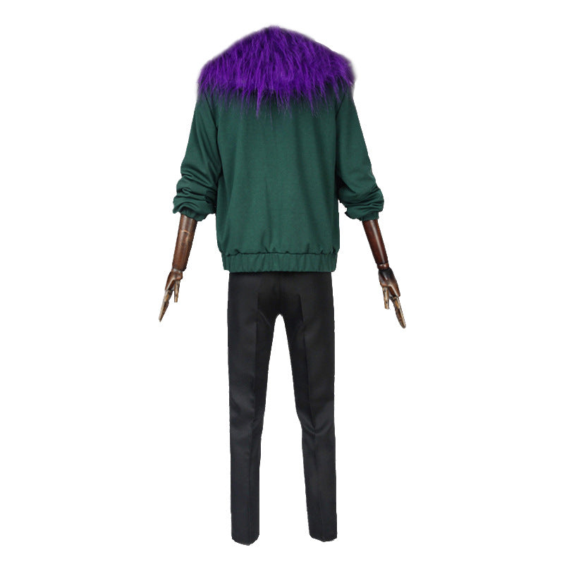 Anime Boku No Hero / My Hero Academia Kai Chisaki Overhaul Cosplay Costume Outfit
