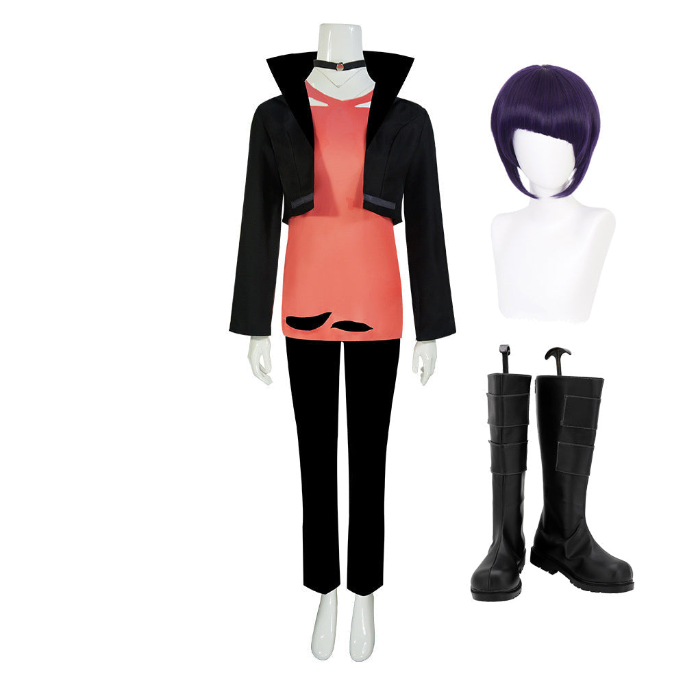 Kyoka Jiro Whole Set Hero Costume With Wigs and Boots Cosplay Costume Set