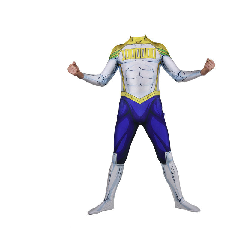 Lemillion Mirio Togata Zentai Cosplay Costumes Jumpsuit