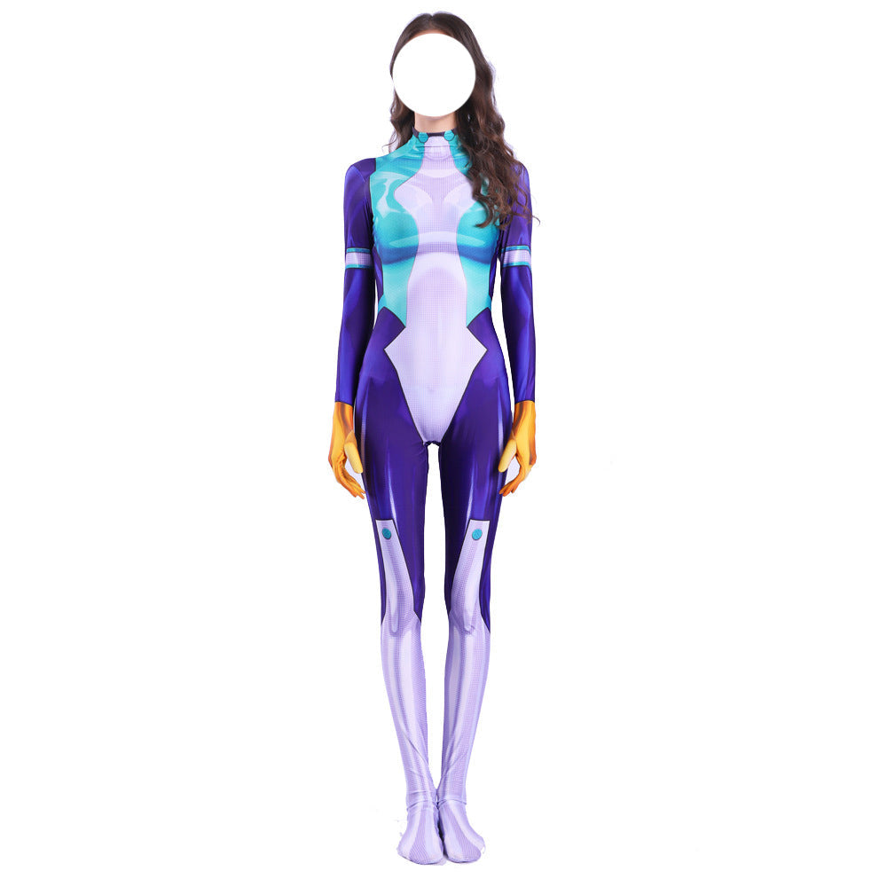 Nejire Chan Nejire Hado Heo Costume Zentai Halloween Carnival Cosplay Jumpsuit