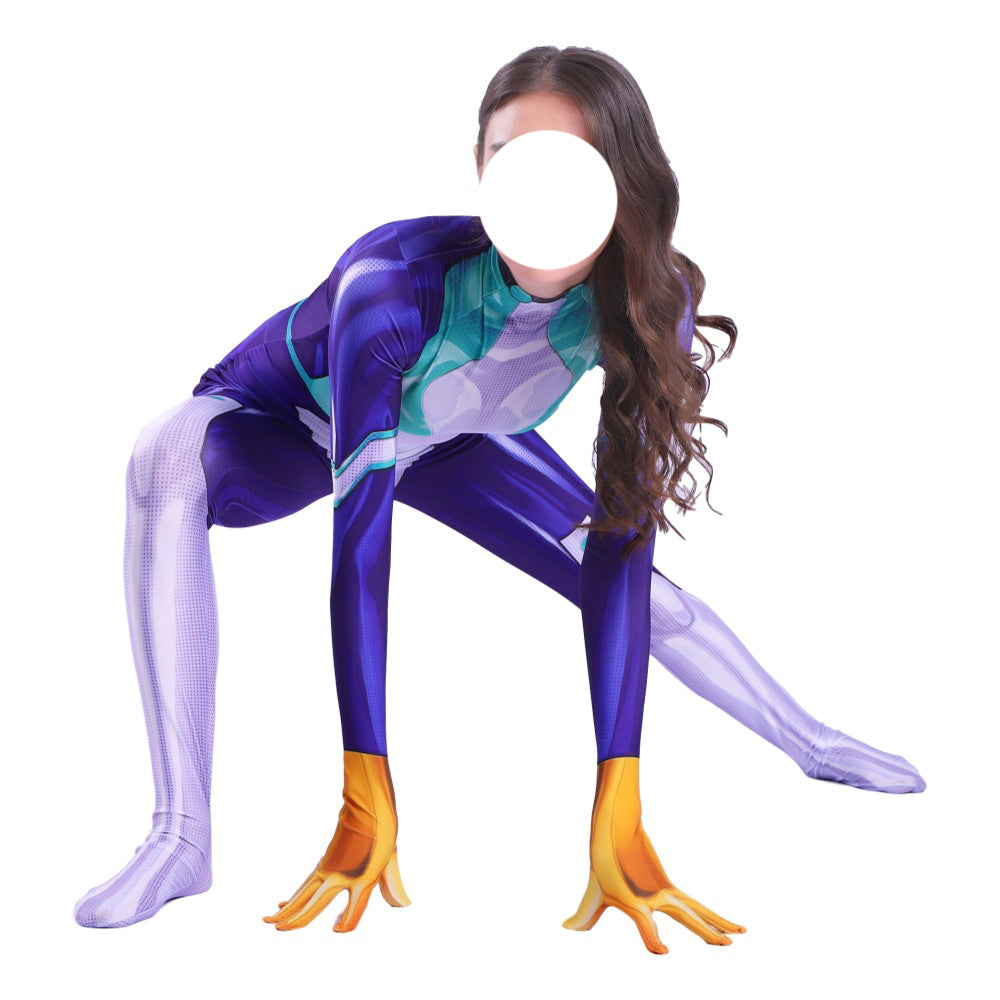 Nejire Chan Nejire Hado Heo Costume Zentai Halloween Carnival Cosplay Jumpsuit