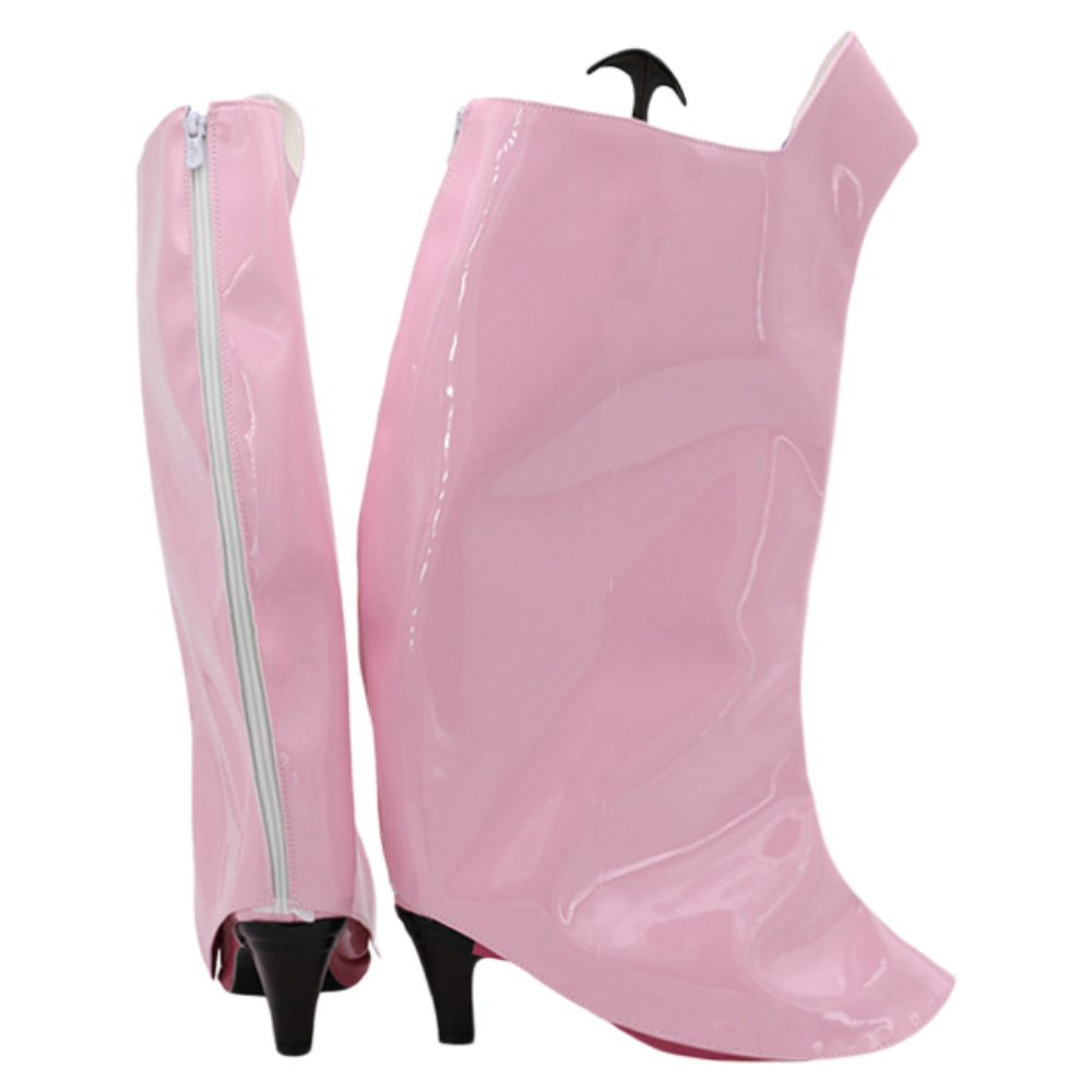 Ochaco Uraraka Hero Costume Boots Cosplay Pink Boots