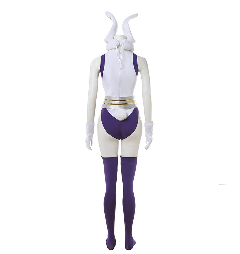 Rabbit Hero: Mirko Rumi Usagiyama Jumpsuit Costume Full Set Cosplay Outfit