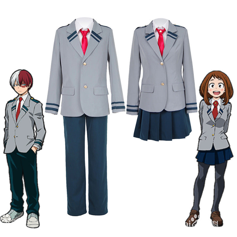 Anime My Hero Academia School Uniform Cosplay Costumes Outfit