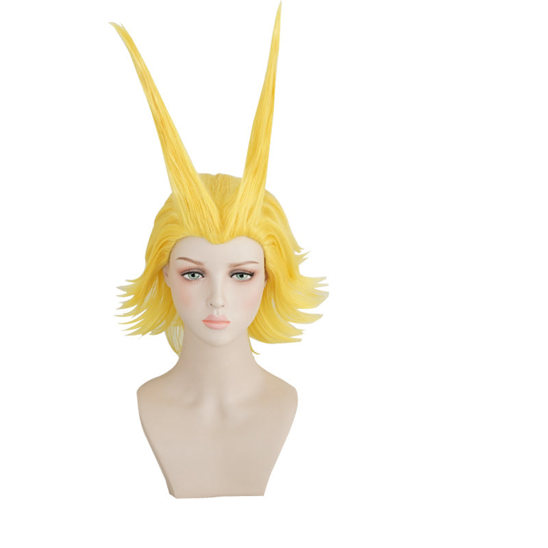 Toshinori Yagi All Might Cosplay Wigs Golden Wigs