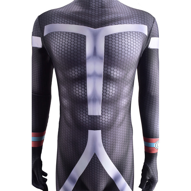 Anime Boku No Hero / My Hero Academia Twice Jin Bubaigawara Jumpsuit Costume Halloween Cosplay Zentai Outfit