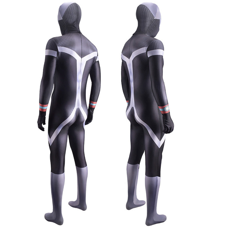 Anime Boku No Hero / My Hero Academia Twice Jin Bubaigawara Jumpsuit Costume Halloween Cosplay Zentai Outfit