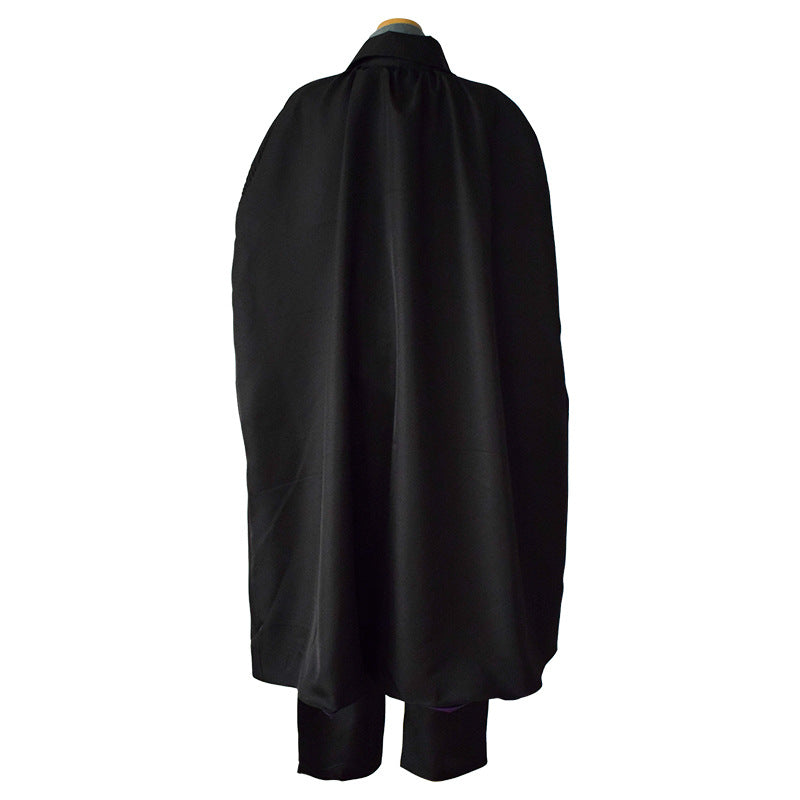 Sasuke Costume Outfit Set With Cloak Halloween Cosplay Costume