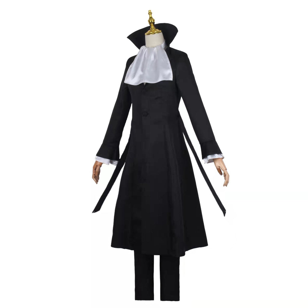 Anime Bungou Stray Dogs Ryunosuke Akutagawa Cosplay Costume Full Set