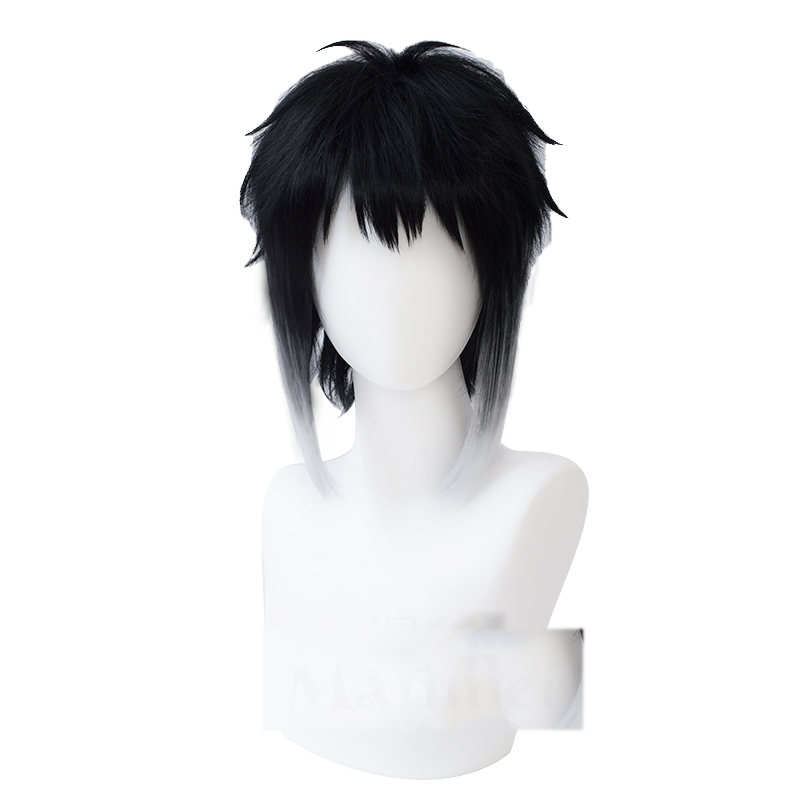 Anime Bungou Stray Dogs Ryunosuke Akutagawa Cosplay Wigs
