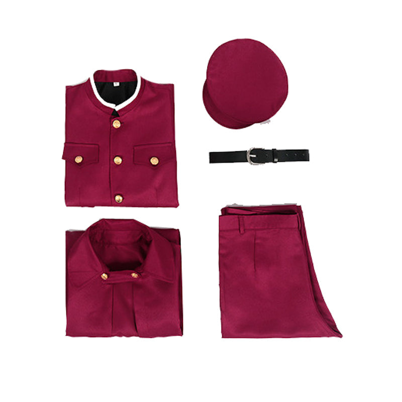 Anime Bungou Stray Dogs Teruko Okura Costume With Hat Cloak Halloween Costume Outfit Set