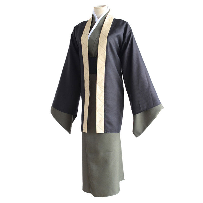 Anime Bungou Stray Dogs Yukichi Fukuzawa Kimono Costume Kimono Suit Halloween Cosplay Outfit