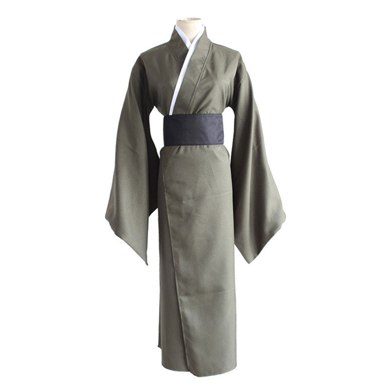 Anime Bungou Stray Dogs Yukichi Fukuzawa Kimono Costume Kimono Suit Halloween Cosplay Outfit