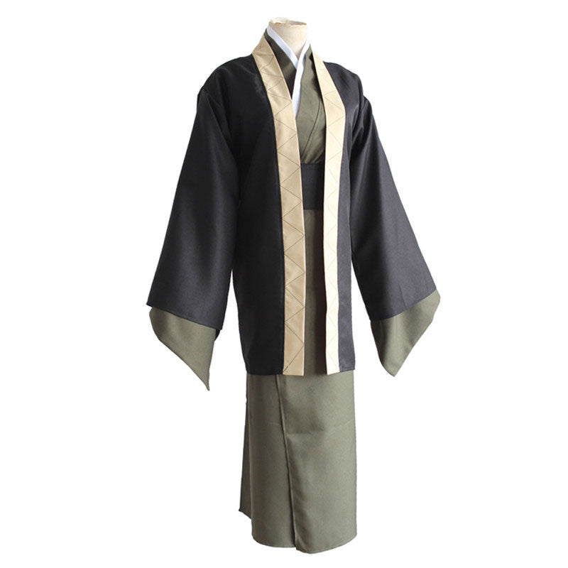 Anime Bungou Stray Dogs Yukichi Fukuzawa Kimono Costume Kimono Suit Halloween Cosplay Outfit