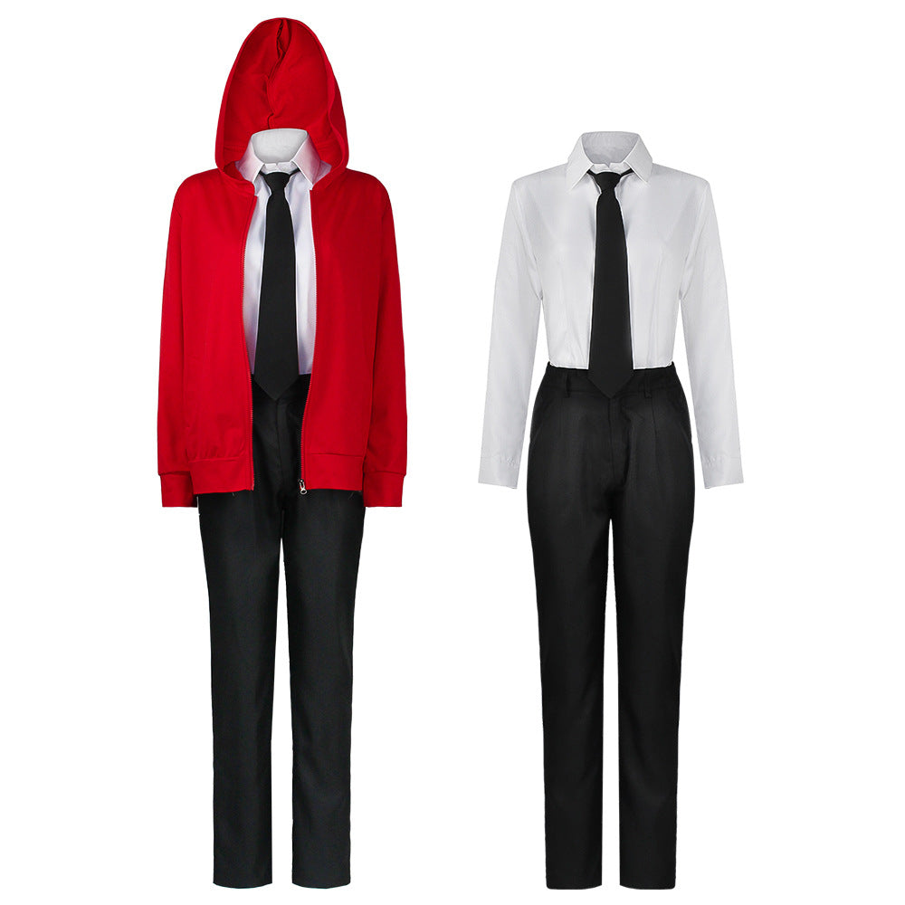 Blood Fiend Power Cosplay Costume Red Version Halloween Cosplay Outfit Set