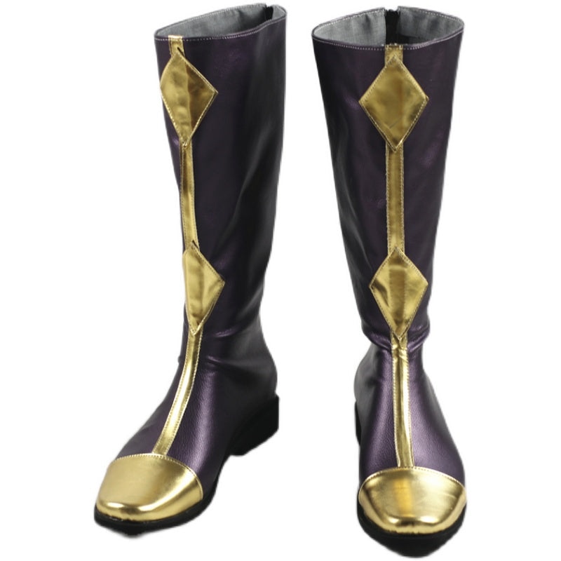 Anime Code Geass Lelouch of the Rebellion R2 Lelouch Lamperouge Zero Cosplay Boots Customized Costume Shoes