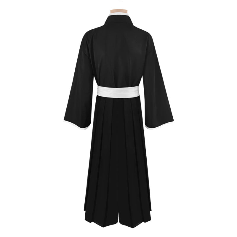 Rukia/ Ichigo Shihakushō Costume Shinigami Uniform Halloween Cosplay Outfit