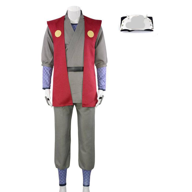 Anime Cosplay Costumes Sannin Jiraiya Cosplay Costume Kimono Suit With Headband Halloween Cosoplay Outfit