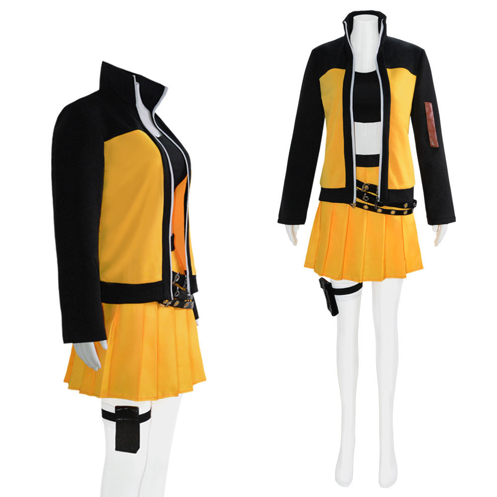 Anime Cosplay Ninja Uzumaki Female Version Cosplay Costume Halloween Women Girls Costume Outfit