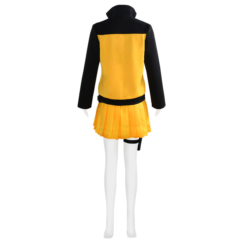 Anime Cosplay Ninja Uzumaki Female Version Cosplay Costume Halloween Women Girls Costume Outfit