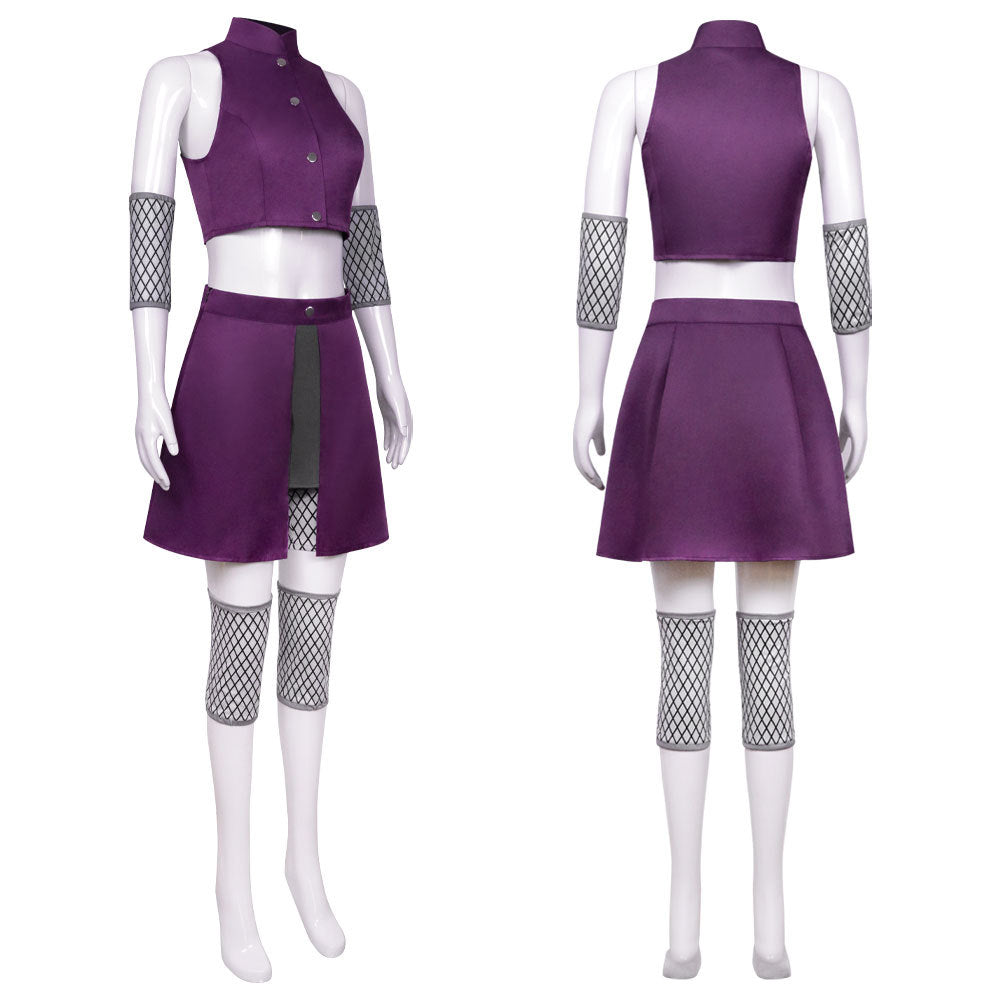 Anime Cosplay Ino Yamanaka Full Set Cosplay Costume +Wigs+Shoes Halloween Carnival Outfit For Girls Women