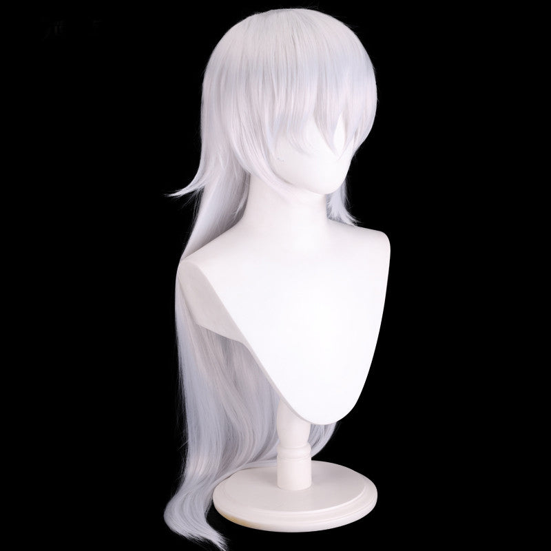 Anime Cosplay Sannin Toad Sage Jiraiya Cosplay Wigs White Long Wigs Accessories