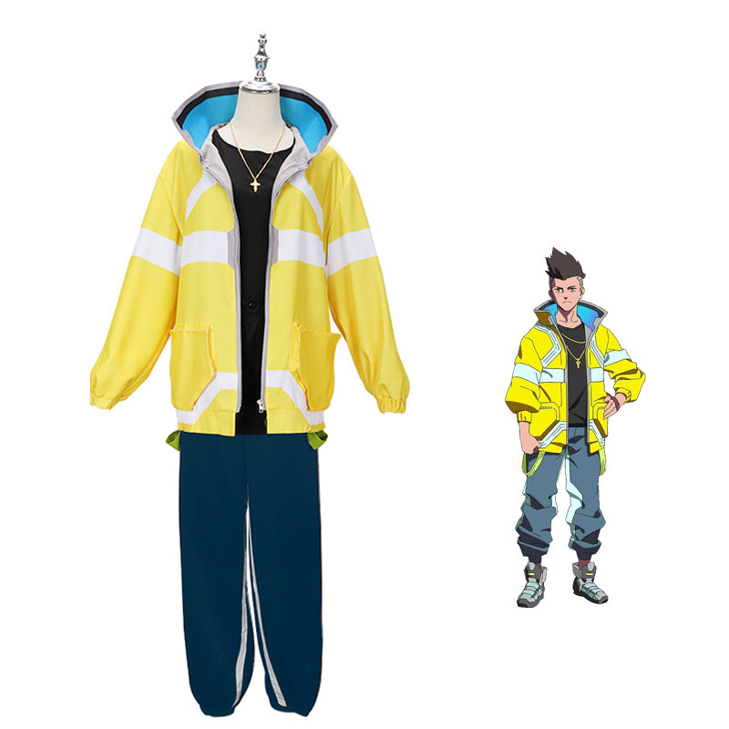 Anime Cyberpunk: Edgerunners David Martinez Cosplay Costume