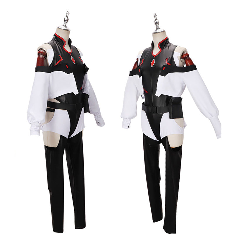 Anime Cyberpunk: Edgerunners Lucyna Kushinada Lucy Costume and Wigs Cosplay Costume Set