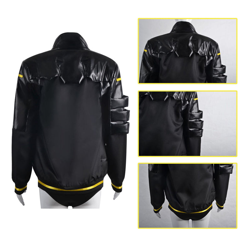 Anime Cyberpunk: Edgerunners Rebecca Becka Costume+Wigs+Shoes+Headphones Props Whole Set Halloween Costume