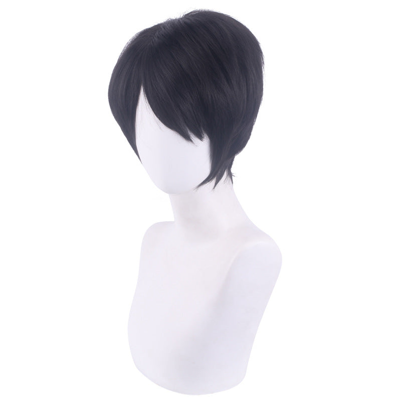 Anime Darling in the Franxx 016 Hiro Cosplay Wigs Black Short Wigs